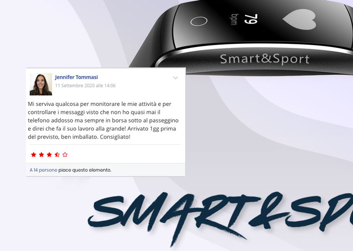 opinioni su Smart E Sport Watch