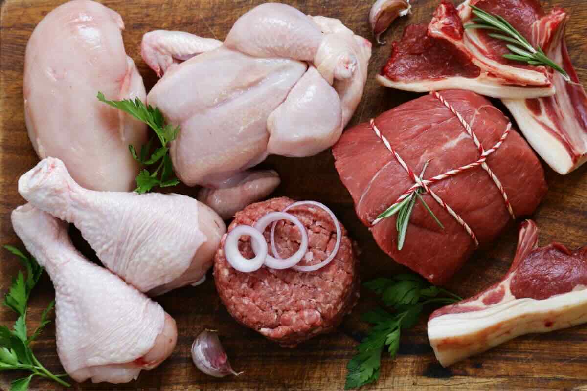 Carne bianca e carne rossa